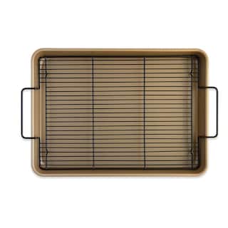 Foto 1 | Bandeja para Hornear Nordic Ware Naturals Antiadherente Media Hoja de Cara Alta - Venta Internacional