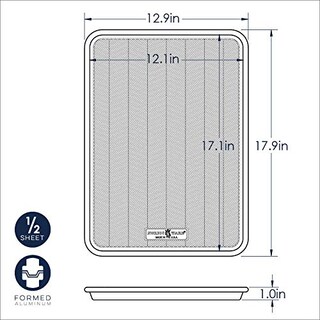 Foto 4 | Juego de Bandejas para Hornear Nordic Ware Prism Big Sheet y Media Bandeja - Venta Internacional