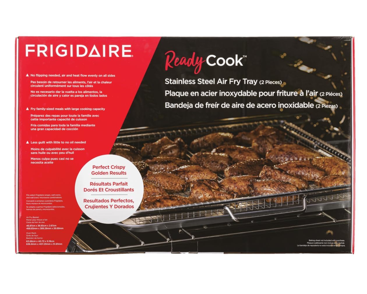 Foto 5 pulgar | Bandeja Air Fry Frigidaire Readycook™ Para 30 Hornos Con Cesta Air Fry - Venta Internacional.