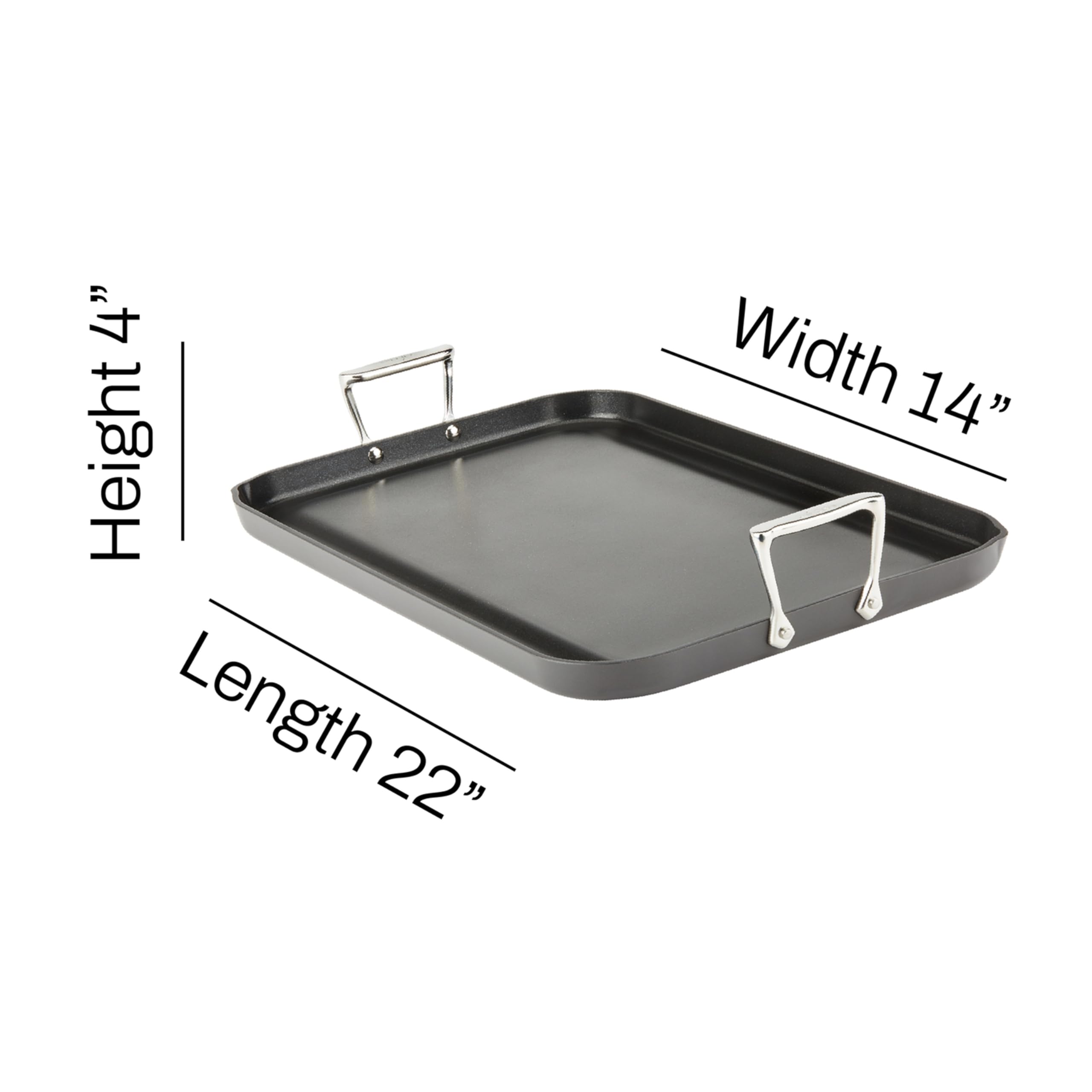 Foto 8 pulgar | Plancha All-Clad HA1 Anodizada Dura Antiadherente 33 X 51 cm - Venta Internacional