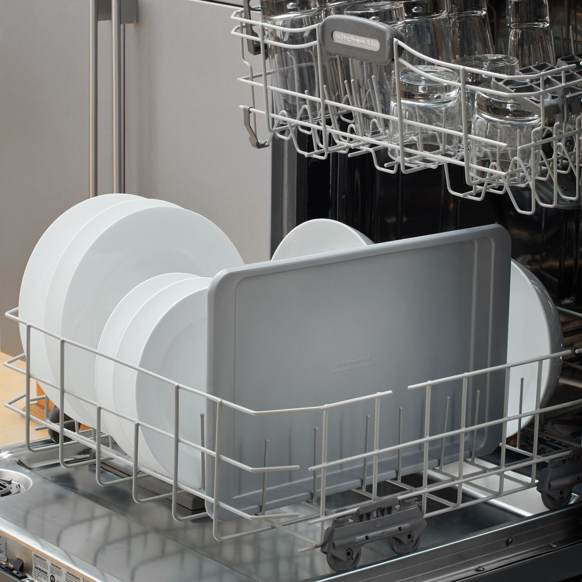 Foto 7 pulgar | Bandeja Para Hornear Kitchenaid Antiadherente De Acero Aluminizado De 25 X 38 Cm - Venta Internacional.