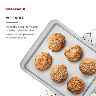 Foto 3 | Bandeja Para Hornear Kitchenaid Antiadherente De Acero Aluminizado De 31,2 X 25,4 Cm - Venta Internacional.