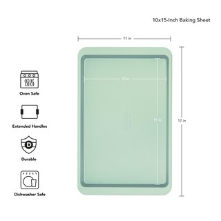 Foto 2 | Bandeja Para Hornear Kitchenaid Antiadherente De Acero Aluminizado De 25 X 38 Cm - Venta Internacional.