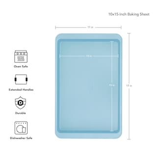 Foto 2 | Bandeja Para Hornear Kitchenaid, Agua Mineral, Antiadherente, 25 X 38 Cm - Venta Internacional.