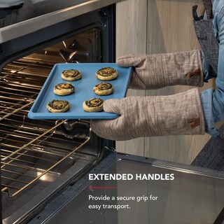 Foto 5 | Bandeja Para Hornear Kitchenaid De Terciopelo Azul, Antiadherente, De Acero Aluminizado - Venta Internacional.
