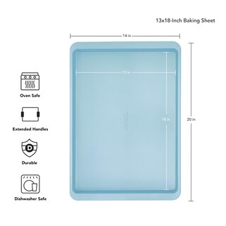 Foto 2 | Bandeja Para Hornear Kitchenaid Con Agua Mineral Antiadherente, 33 X 46 Cm - Venta Internacional.