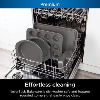Foto 5 | Juego De Utensilios Para Hornear Ninja Foodi Neverstick Premium De 10 Piezas, Color Gris - Venta Internacional.