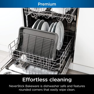 Foto 5 | Juego De Utensilios Para Hornear Ninja Foodi Neverstick Premium De 2 Piezas, Color Gris - Venta Internacional.