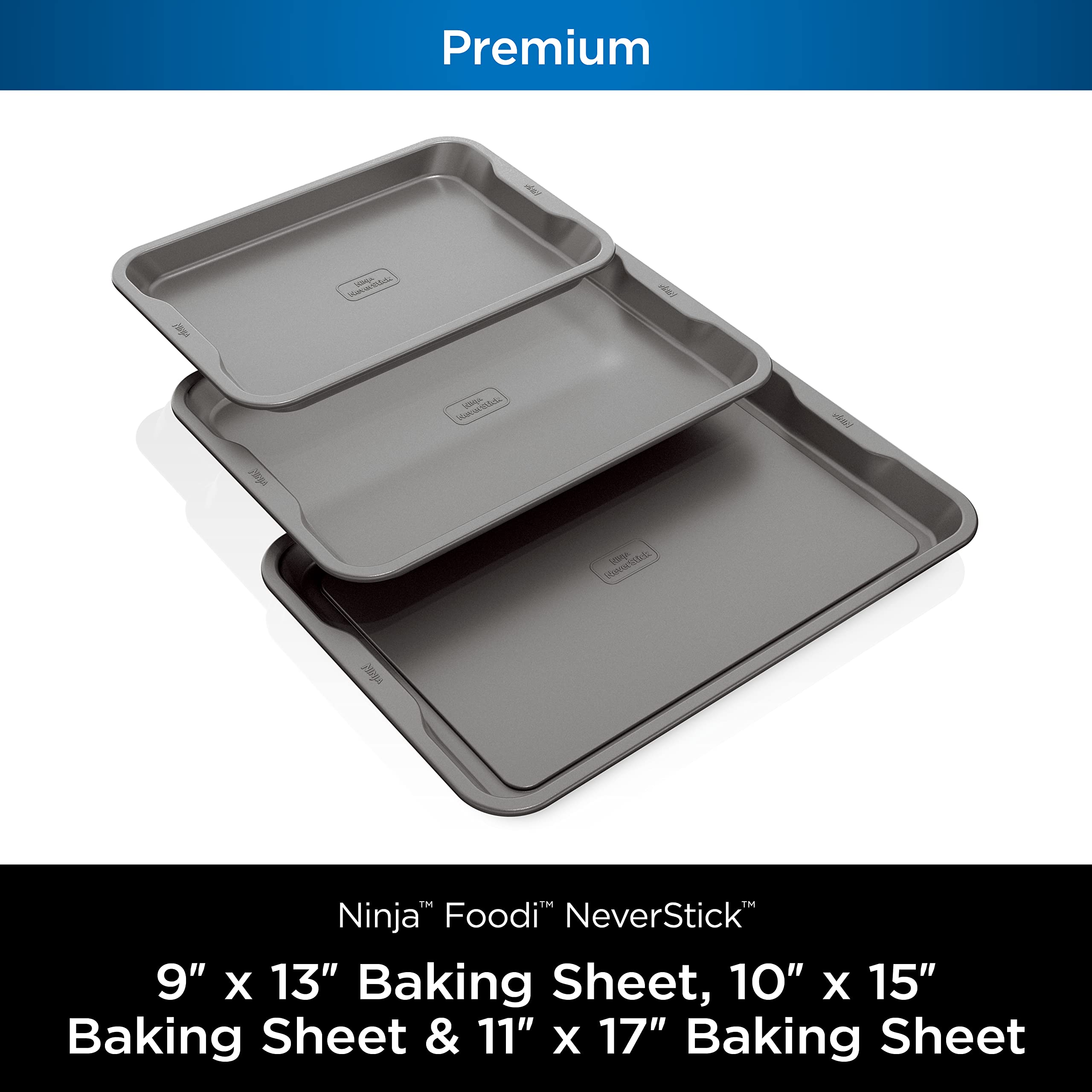 Foto 7 pulgar | Bandejas para Horno Ninja de 3 Piezas-Venta Internacional