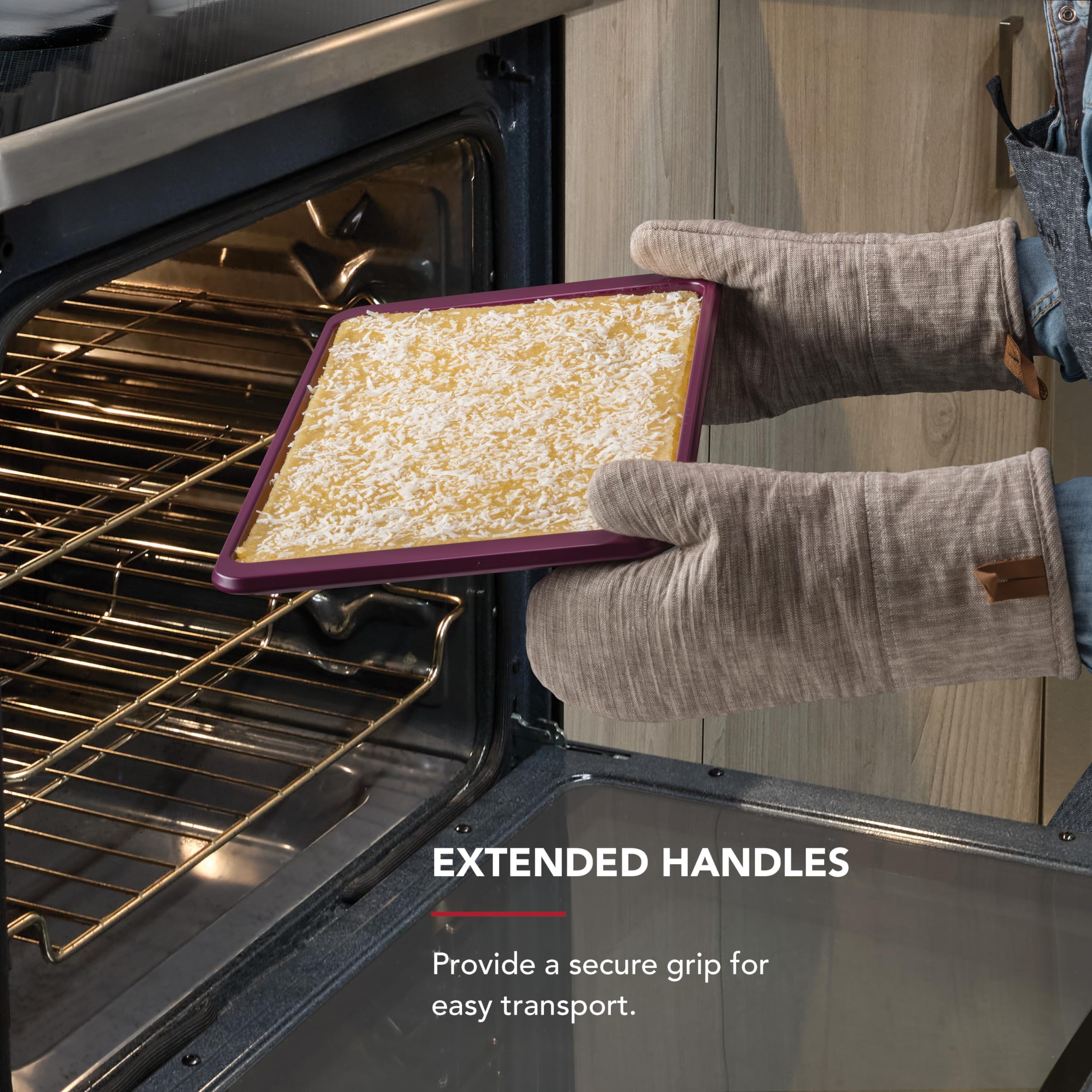 Foto 6 pulgar | Bandeja Para Hornear Kitchenaid De Acero Aluminizado Antiadherente Con Remolacha - Venta Internacional.
