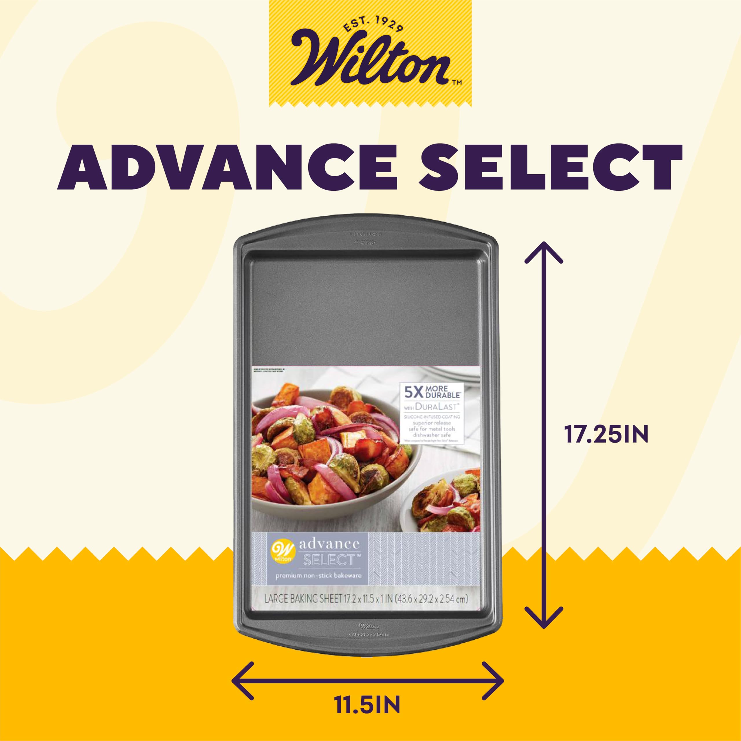 Foto 3 pulgar | Bandeja Para Hornear Wilton Advance Select Premium De Acero Antiadherente - Venta Internacional.