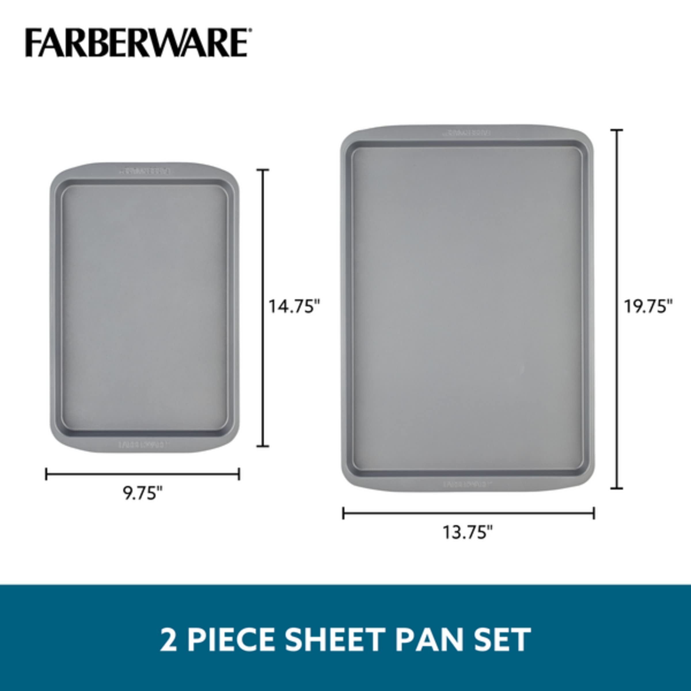Foto 3 pulgar | Juego de Bandejas Antiadherentes Farberware Goldenbake 2 Piezas - Venta Internacional