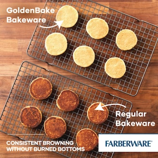 Foto 3 | Juego de Bandejas Antiadherentes Farberware Goldenbake 2 Piezas - Venta Internacional