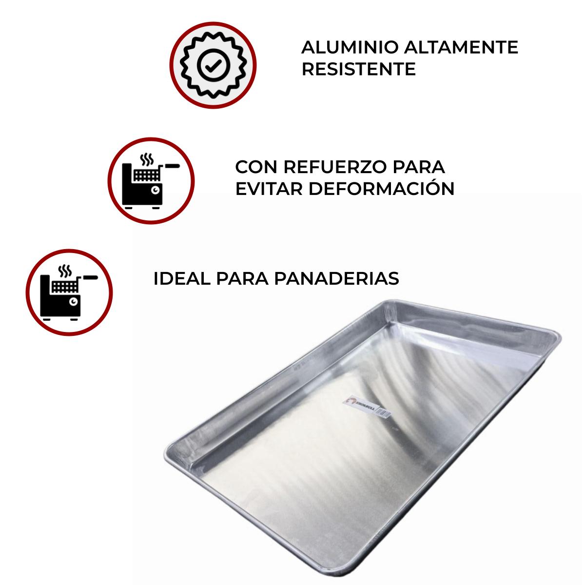 Foto 4 pulgar | Kit 5 Charolas Acero Shorbull