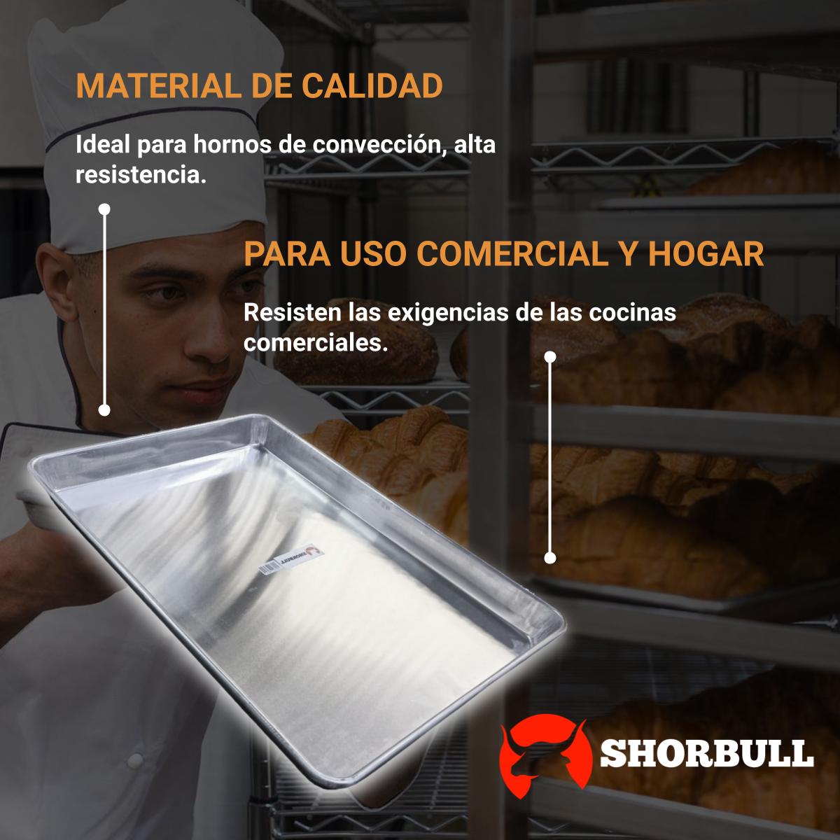 Foto 4 | Kit 5 Charolas Acero Shorbull