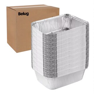 Foto 1 | Bandejas Para Hornear Belug De Papel De Aluminio 50 Pcs Plata