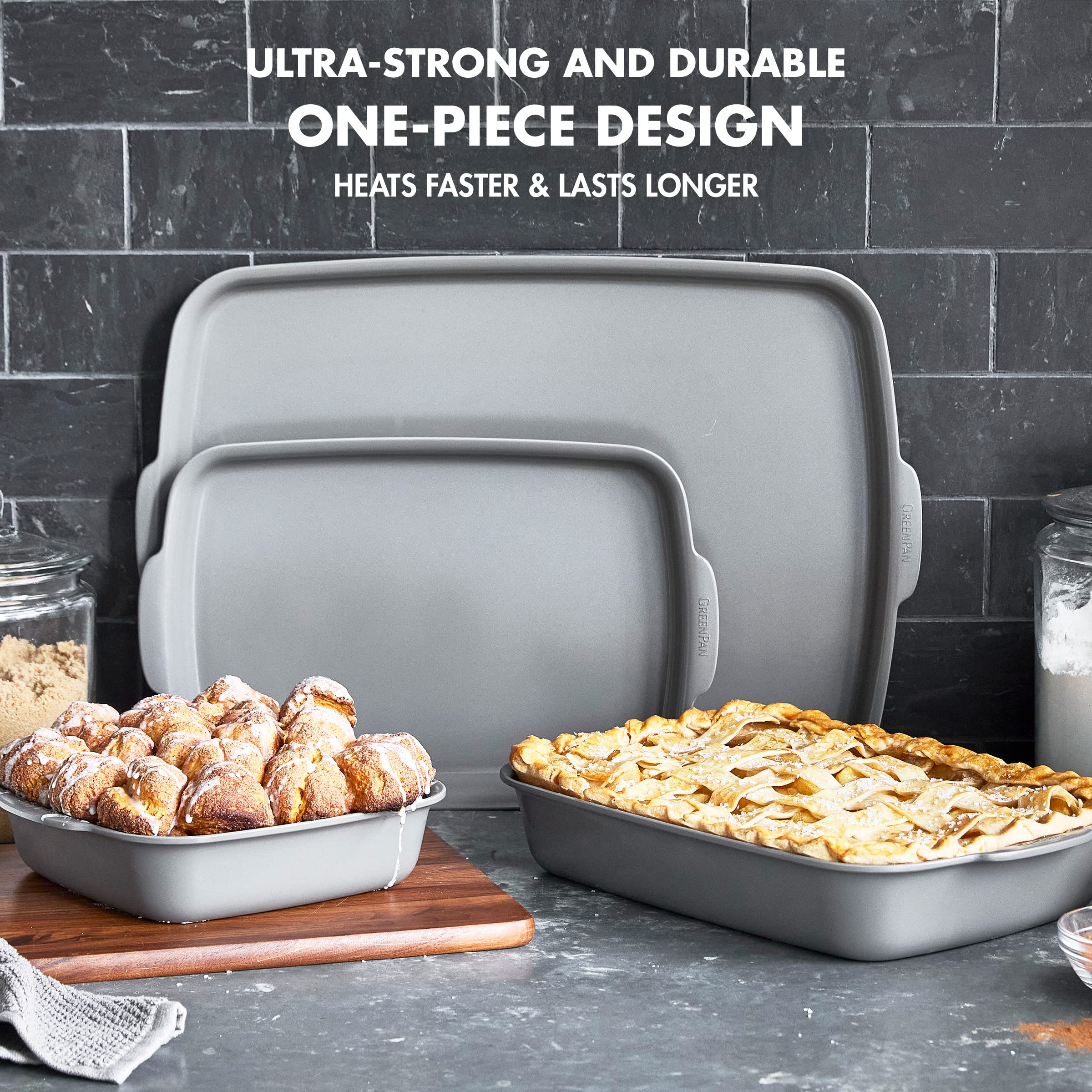 Foto 3 pulgar | Juego De Utensilios Para Hornear Greenpan Premiere Ovenware Healthy Ceramic, 4 Piezas - Venta Internacional.