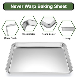Foto 3 | Set de Bandeja para Hornear Ewfen Acero Inoxidable - Venta Internacional