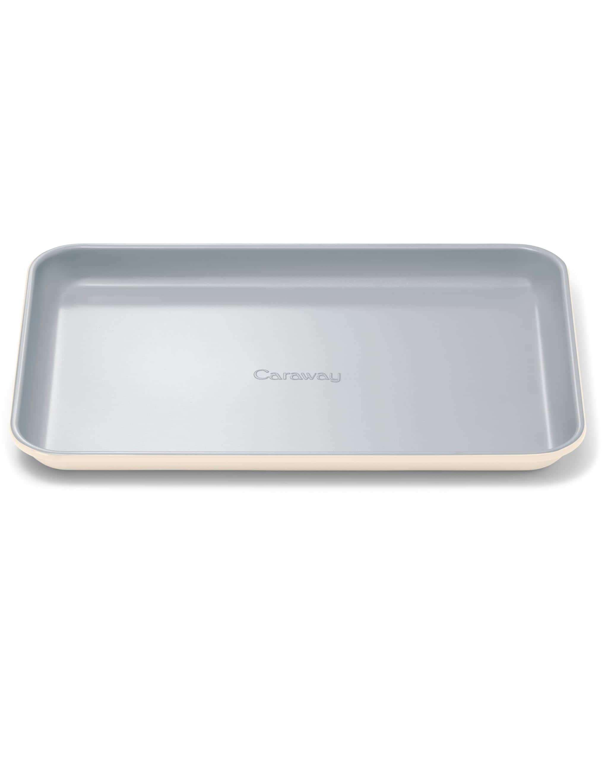 Bandeja Para Hornear De Cerámica Antiadherente De Alcaravea  Pequeña  9 X 13 Pulgadas  Color Crema - Venta Internacio $1,315