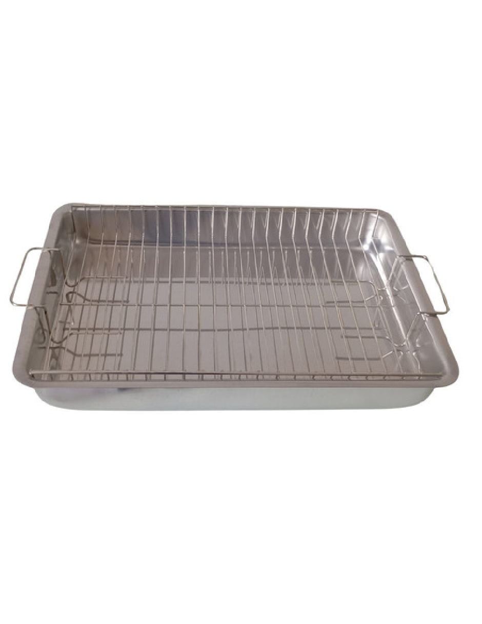 Foto 4 pulgar | Charola Para Hornear Con Rejilla 41x31x6 Cm Aleissi 701438