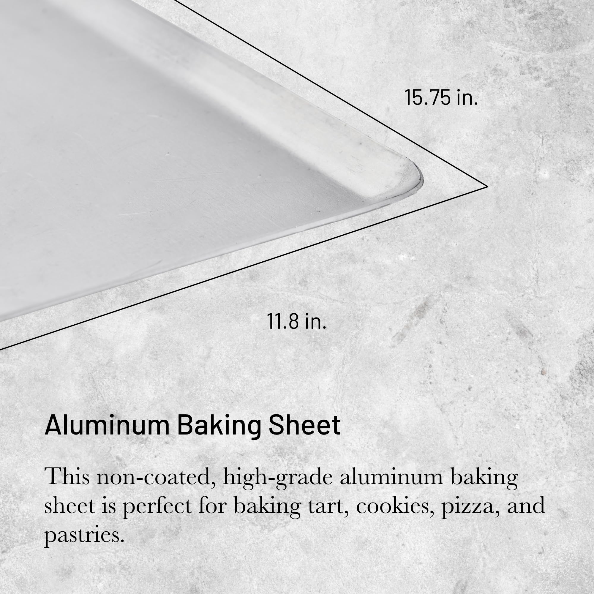 Foto 3 pulgar | Bandeja De Horno De Buyer De Aluminio De 40 Cm X 30 Cm  Apta Para Lavavajillas - Venta Internacional.
