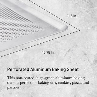 Foto 2 | Bandeja De Horno De Buyer De Aluminio Perforado 40x30 Cm - Venta Internacional.
