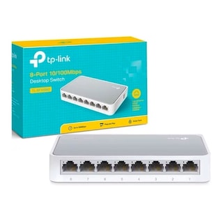 Foto 2 | Switch de Escritorio TP-LINK SF1008D de 8 Puertos de 10 / 100 Mbps