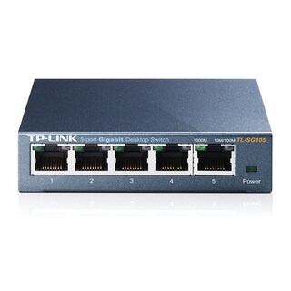 Foto 2 | Switch de Escritorio TP-LINK Tl-sg105 color Gris 5 Puertos Giga