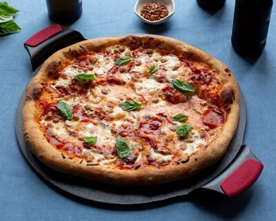 Foto 2 | Pizza Pan Lodge De Hierro Fundido, 38 Cm, Sazonado Con Doble Asa - Venta Internacional.