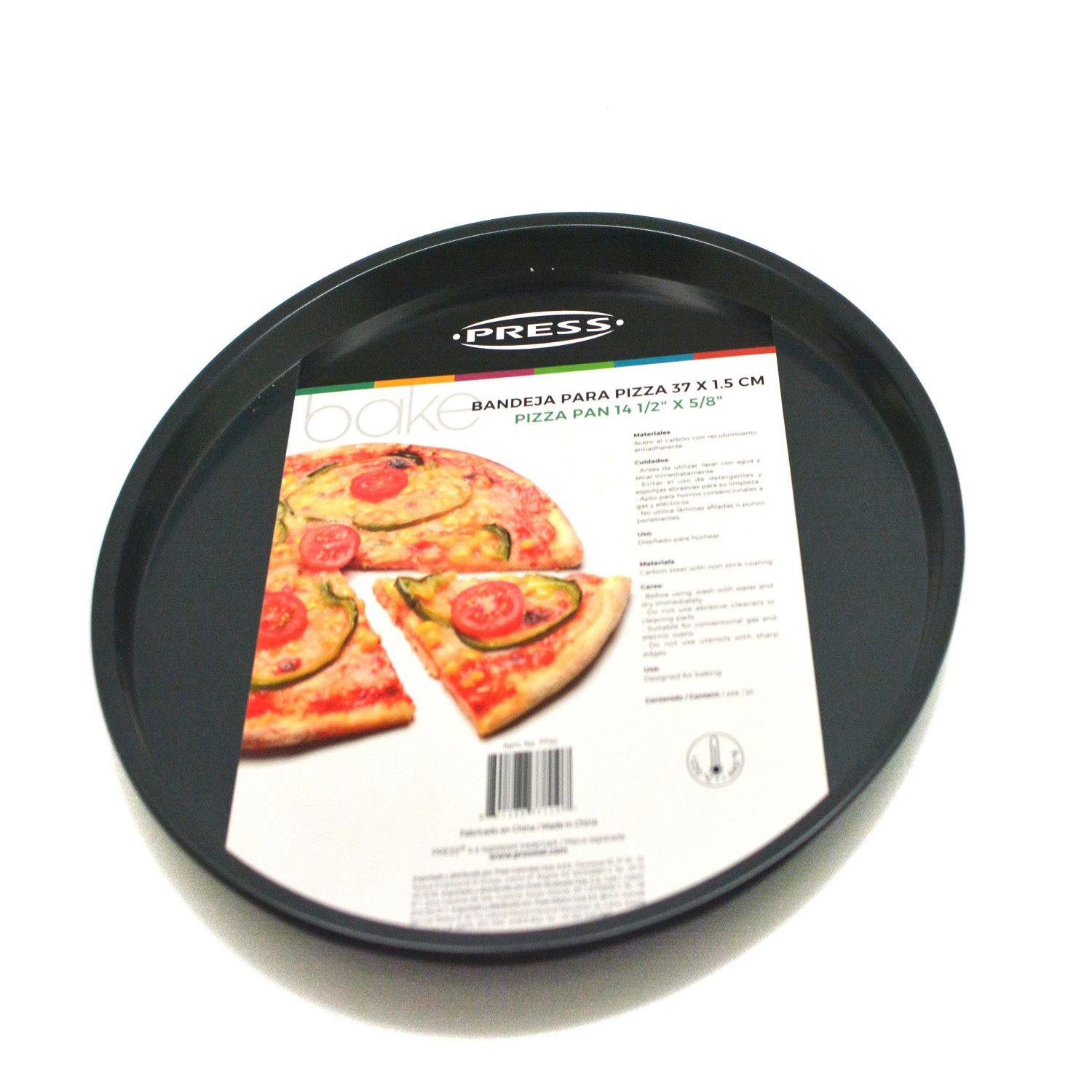 Foto 5 pulgar | Bandeja Press de Acero para Pizza 37 x 1.5 cm