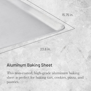 Foto 2 | Bandeja De Horno De Buyer De Aluminio De 60 X 40 Cm Para Bollería Y Pizza - Venta Internacional.