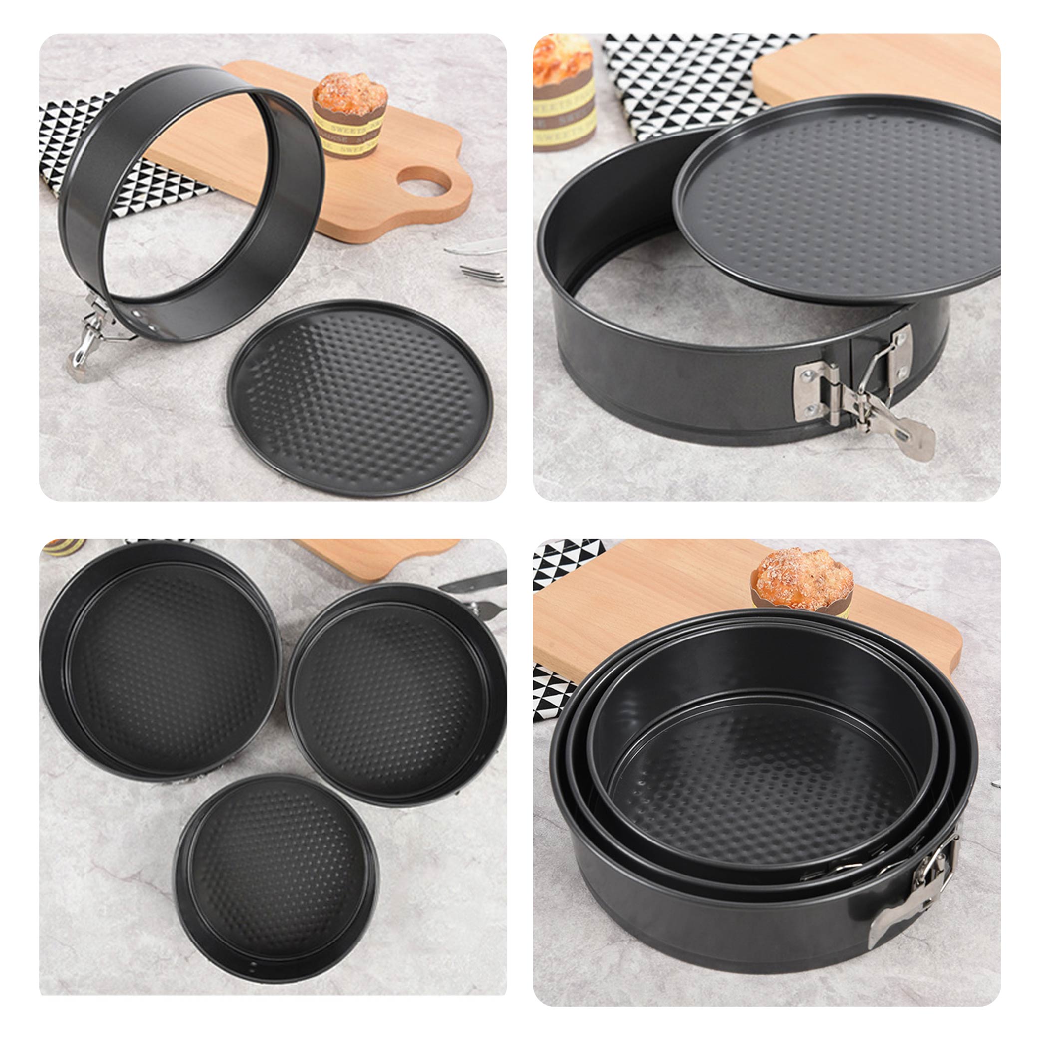 Foto 5 pulgar | Moldes para Hornear Pasteles Rd Royal Cook Desmontable Antiadherente