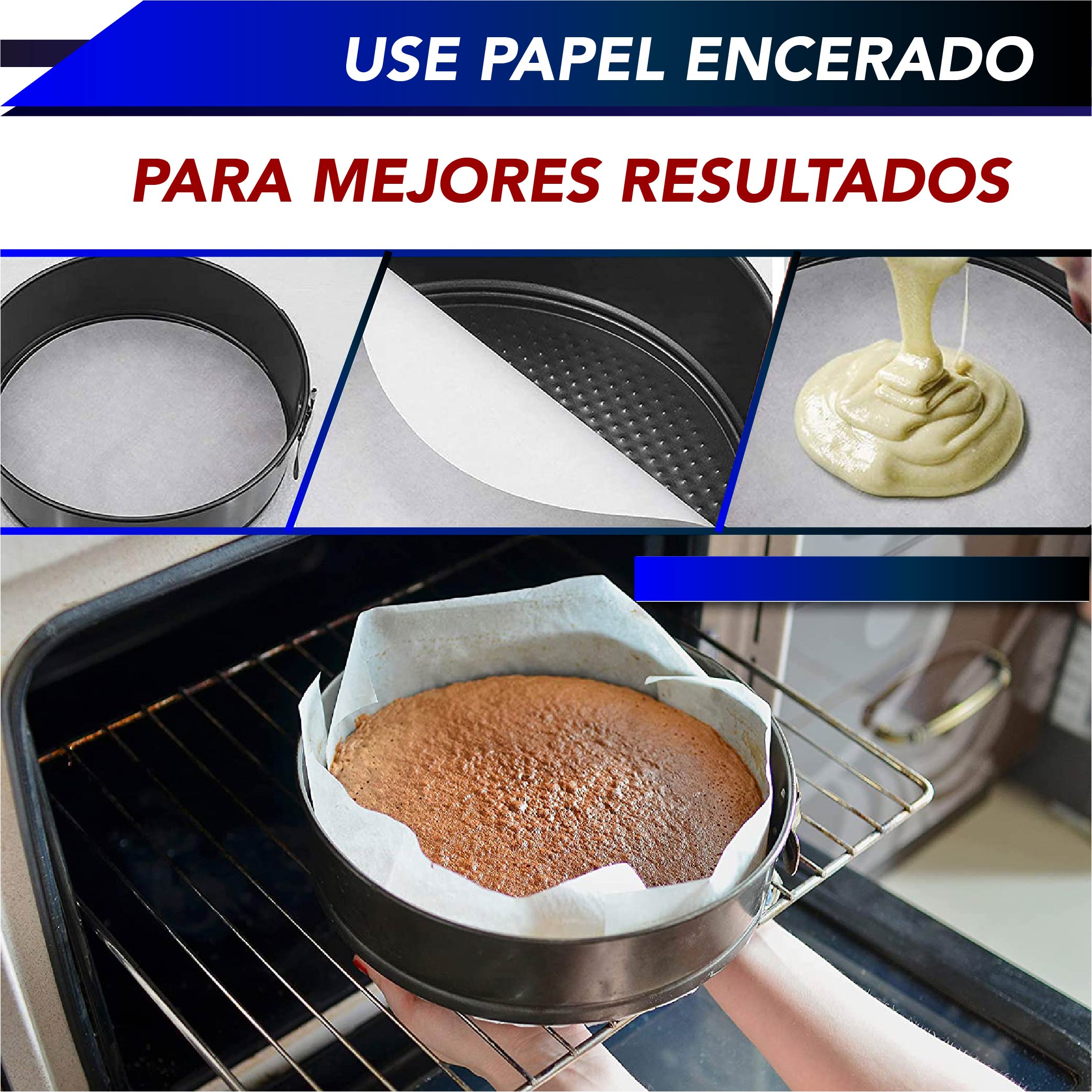 Foto 7 pulgar | Moldes para Hornear Pasteles Rd Royal Cook Desmontable Antiadherente