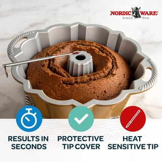 Foto 3 | Termómetro Para Tartas Nordic Ware Bundt De Aluminio Reutilizable - Venta Internacional.