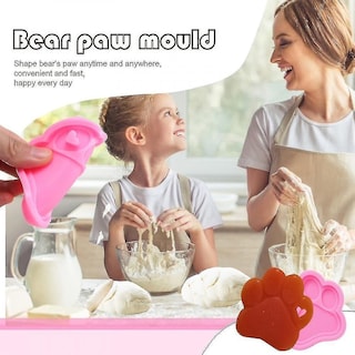 Foto 2 | Juego De Utensilios De Cocina Para Hacer Tú Mismo, Molde De Silicona Para Tartas Con Forma De Pata D - Venta Interna