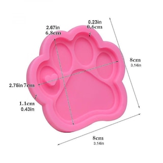 Foto 3 | Juego De Utensilios De Cocina Para Hacer Tú Mismo, Molde De Silicona Para Tartas Con Forma De Pata D - Venta Interna