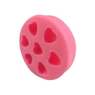 Foto 2 | Molde De Silicón De 7 Corazones Para Fondant. Chocolate