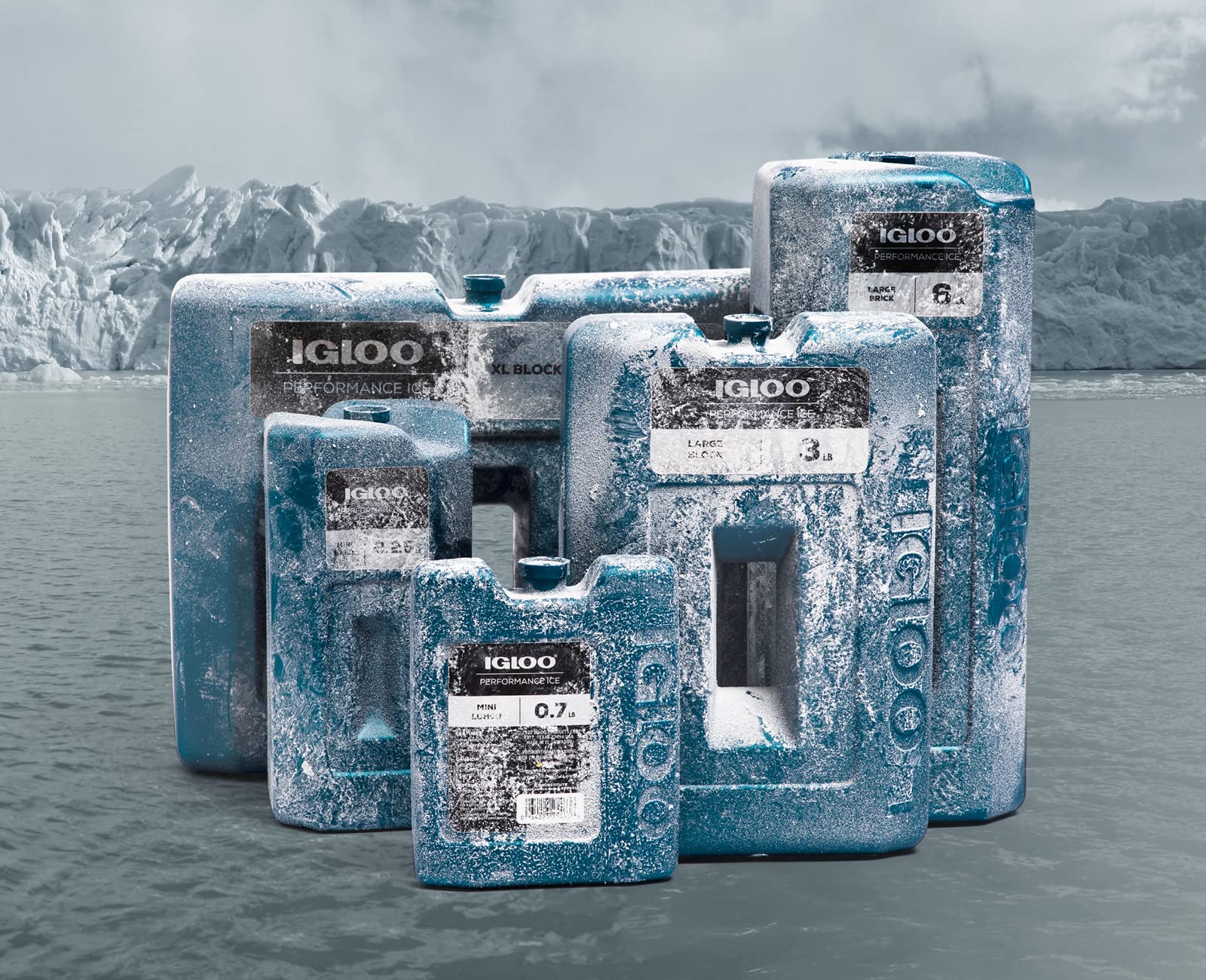 Foto 3 | Bloques De Hielo Igloo Performance Reutilizables Para Refrigeradores De 2,7 Kg - Venta Internacional.