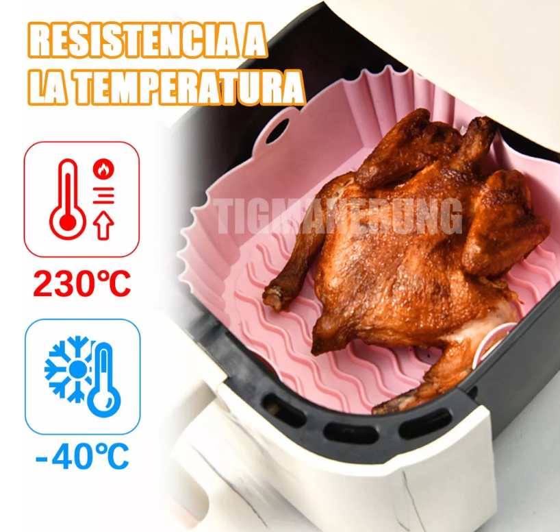 Foto 4 pulgar | 2pz Molde Silicon Xtellar Freidora Aire Circular Reutilizable