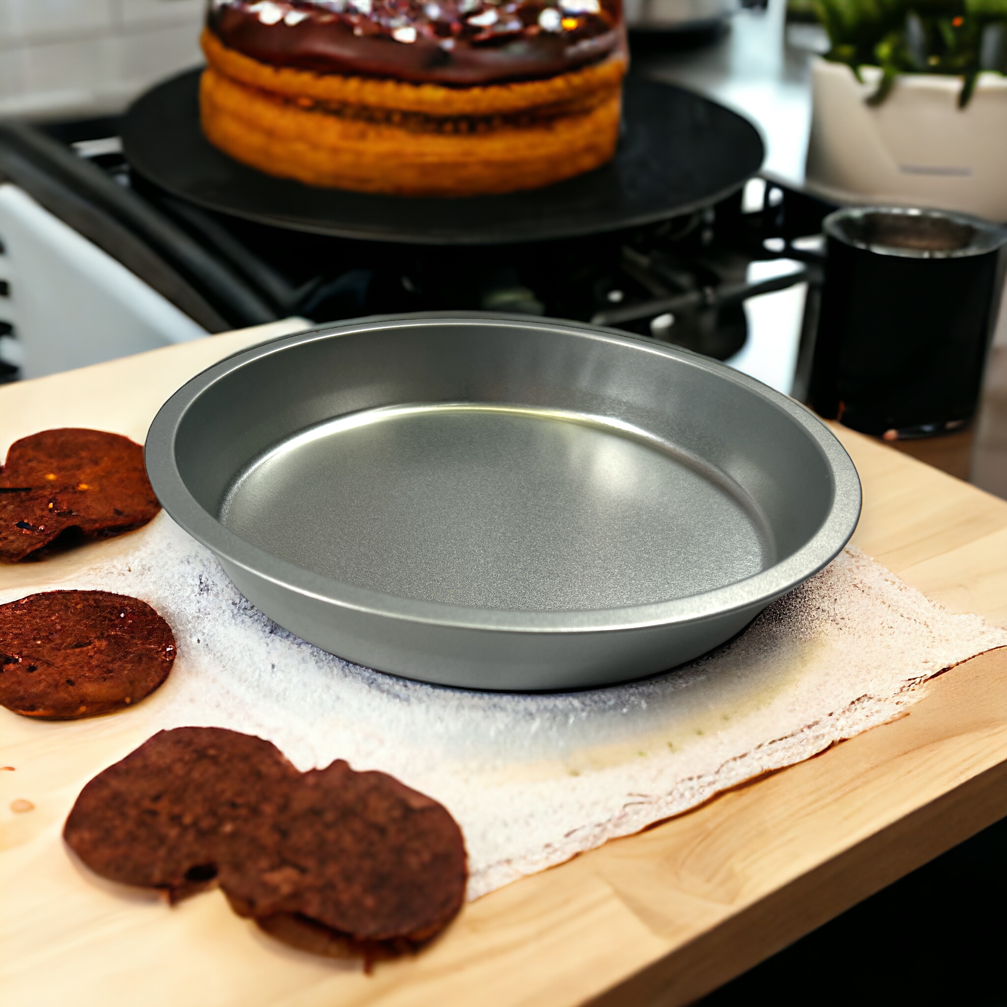 Foto 4 pulgar | Charolas Moldes Para Hornear Pan Pasteles Galletas