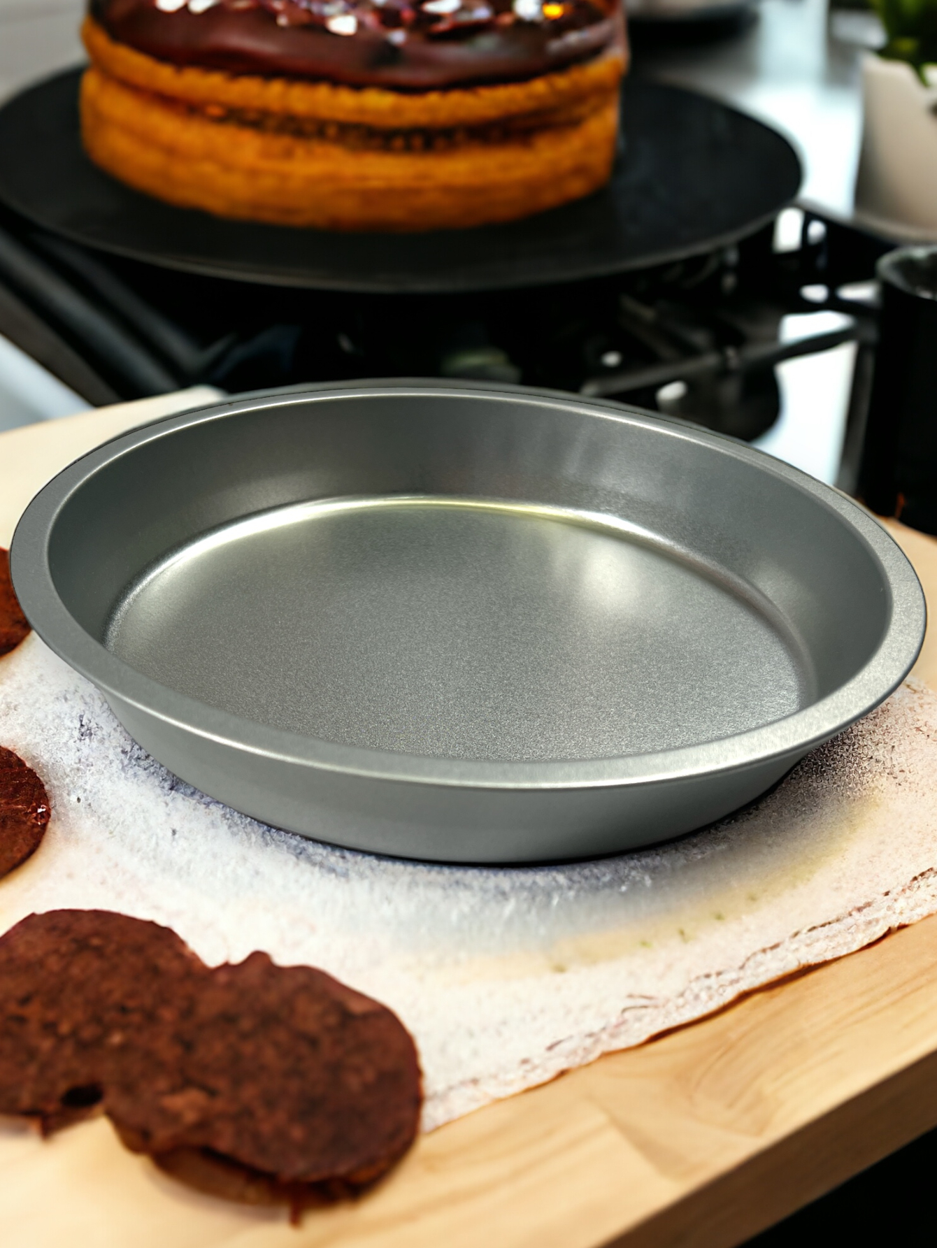 Foto 4 pulgar | Charolas Moldes Para Hornear Pan Pasteles Galletas