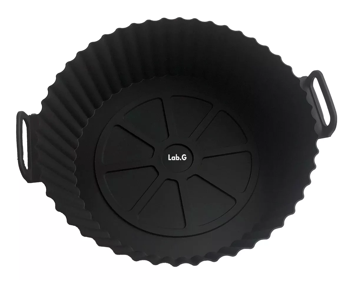Foto 2 | Moldes de Silicona para Freidora Aire Reutilizable 3 Piezas Negro