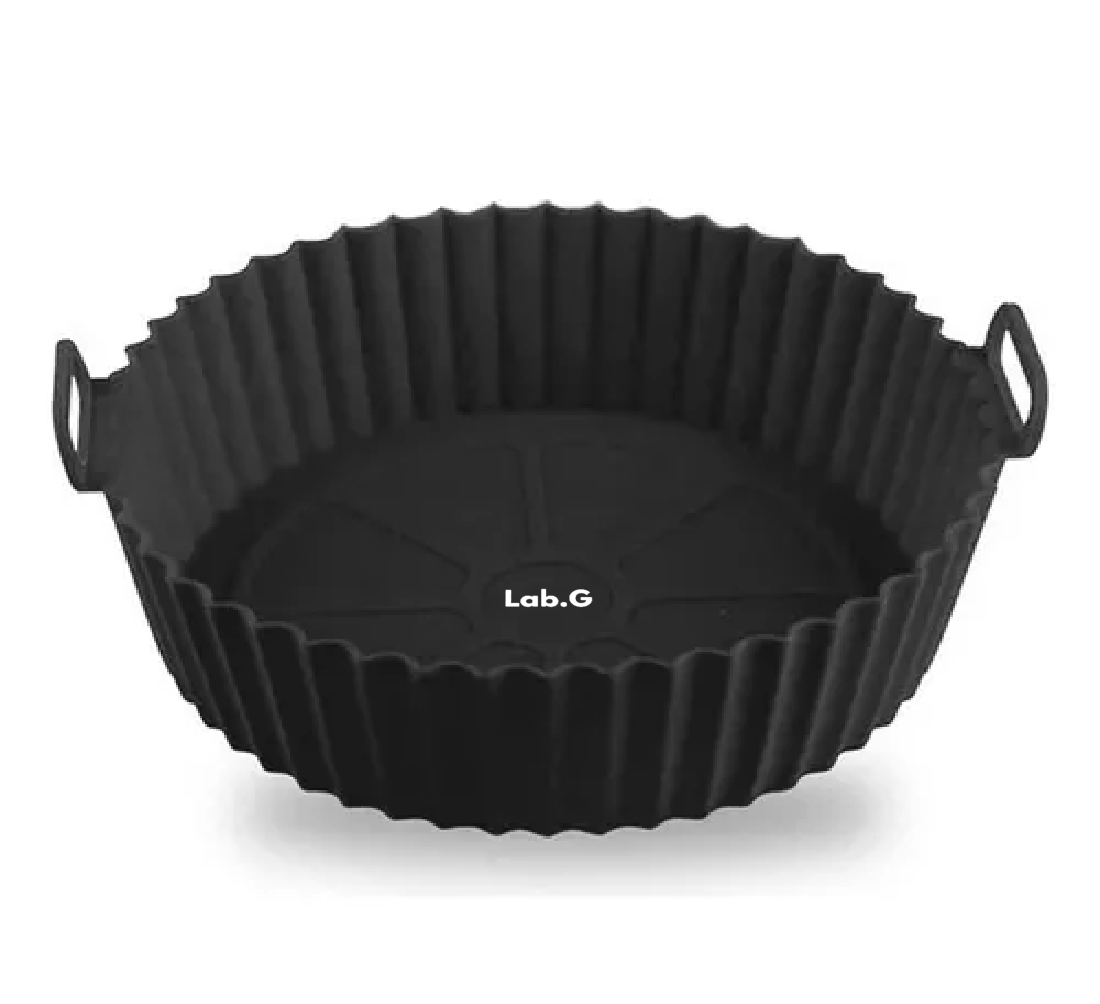 Foto 4 pulgar | Moldes de Silicona para Freidora Aire Reutilizable 3 Piezas Negro