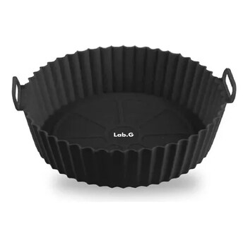 Foto 3 | Moldes de Silicona para Freidora Aire Reutilizable 3 Piezas Negro