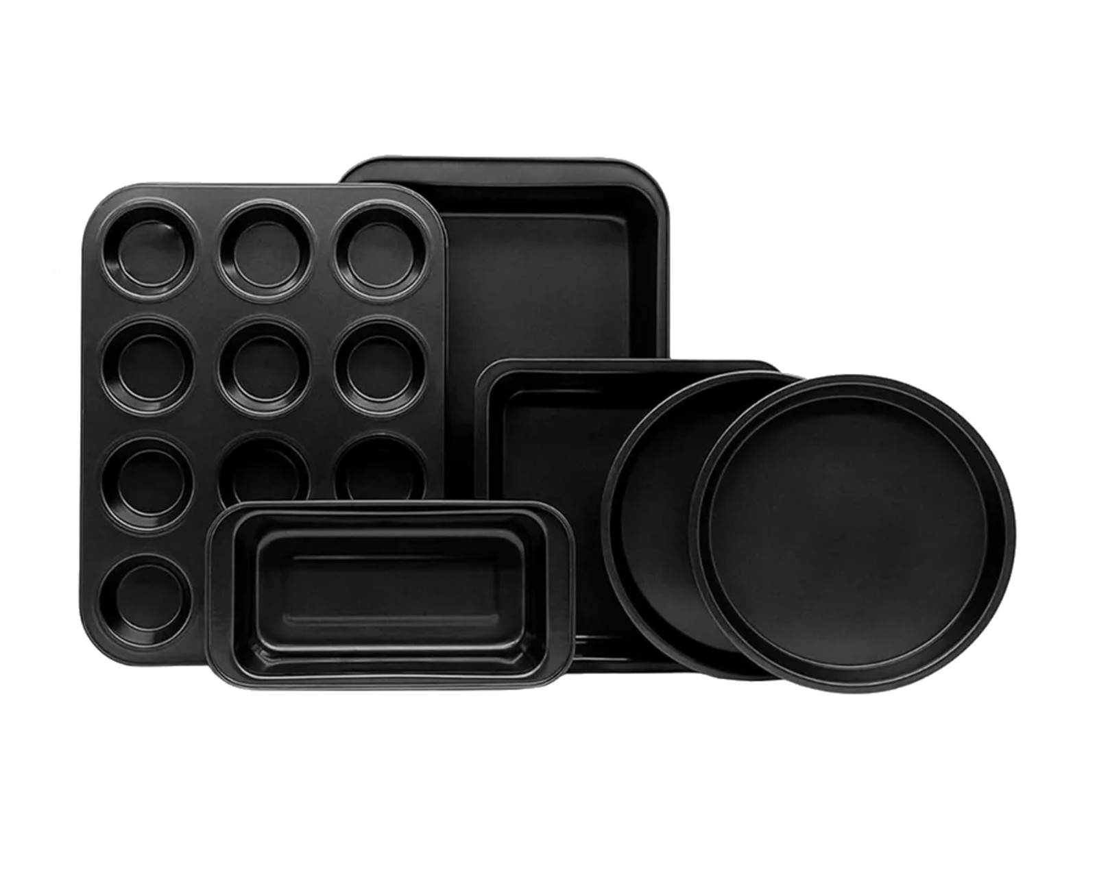 Foto 4 pulgar | Juego De 6 Pzas Moldes Para Hornear + Termo Güish Gratis