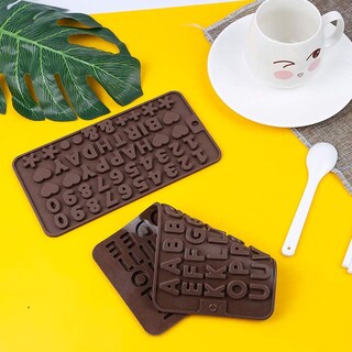 Foto 3 | Set De Moldes De Silicona Para Tartas, Chocolate, Gelatina Y Cubitos De Hielo - Venta Internacional.