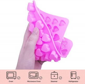 Foto 4 | Set De Moldes De Silicona Para Tartas, Chocolate, Gelatina Y Cubitos De Hielo - Venta Internacional.