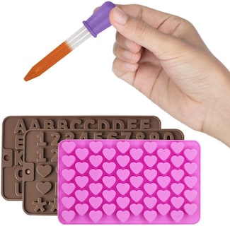 Foto 7 | Set De Moldes De Silicona Para Tartas, Chocolate, Gelatina Y Cubitos De Hielo - Venta Internacional.