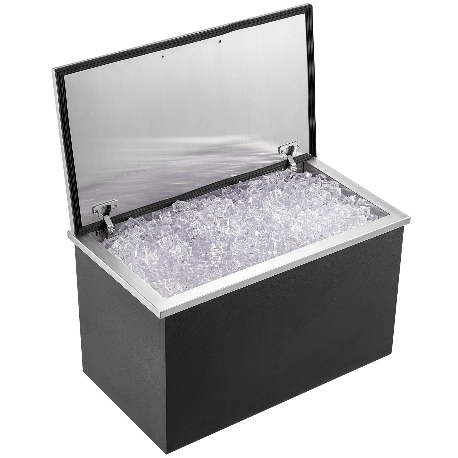 Foto 2 pulgar | Enfriador De Hielo Vevor Drop-in De Acero Inoxidable De 40 Qt/38 L Con Cubierta - Venta Internacional.