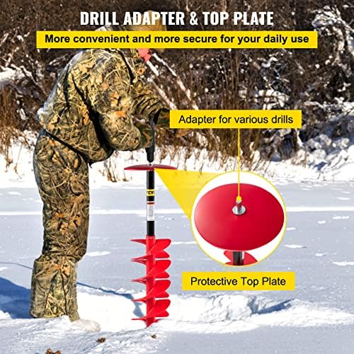Foto 3 pulgar | Broca Para Barrena Para Hielo Vevor, 6 Cm De Diámetro, 1 M De Longitud, Nailon - Venta Internacional.